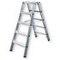 Stufenstehleiter 2 x 5 Sprossen